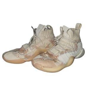 Adidas Crazy BYW X Ecru Tint/Glow Orange Shoes EE6005 Men’s Size 9.5